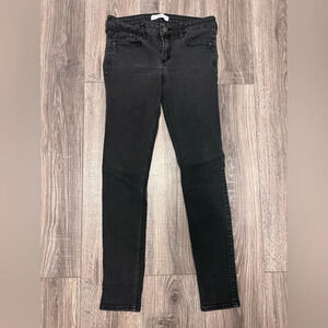 Abercrombie & fitch jeans size 4 women Mid rise  skinny black